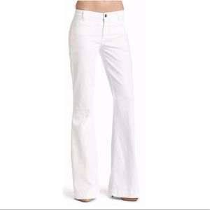 Rich & Skinny White Flare Wide Leg Jeans NWT